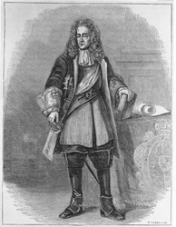 Guillermo II, Príncipe de Orange (1626-50) grabado por W. Thomas